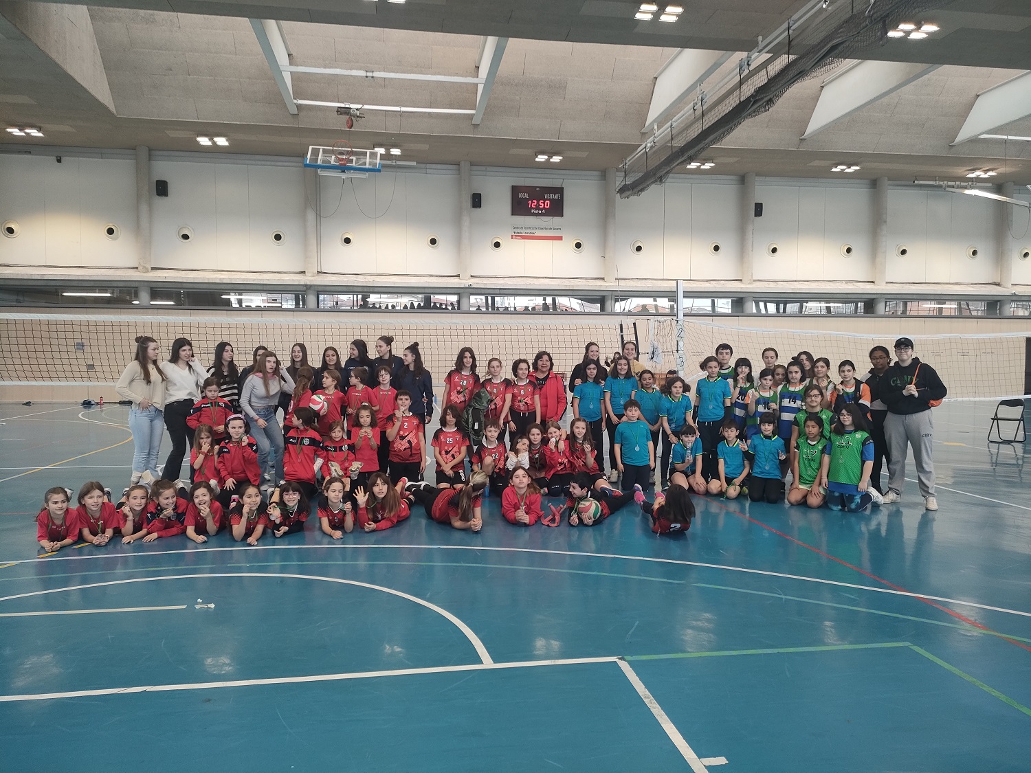 Celebrada la 3&ordf; concentraci&oacute;n Minivoley de la temporada